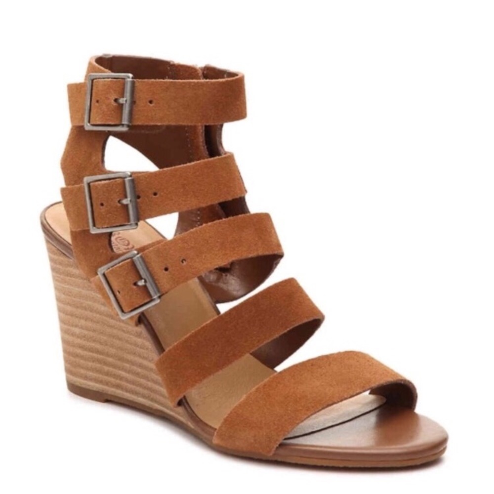 🆕NEW CROWN VINTAGE SANDALS 9M COGNAC
